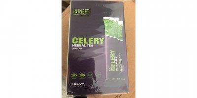 844 kutu Celery Bitki Çayı piyasadan toplatılıyor