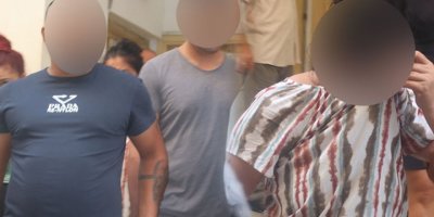 Genç kadın ve çocuğu Çevik Birliğe sığındı