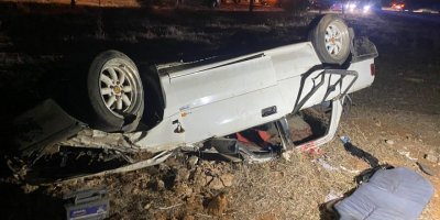 Türkmenköy - Beyarmudu anayolunda kaza: 3 kişi yaralandı