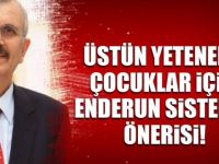 Üstün yetenekli çocuklar için enderun sistemi önerisi