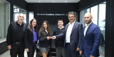 CTP Piyangosunda kazanan aile aracı teslim aldı