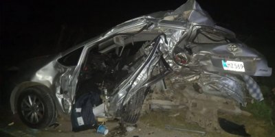 Karpazda trafik kazası: 4 kişi yaralandı