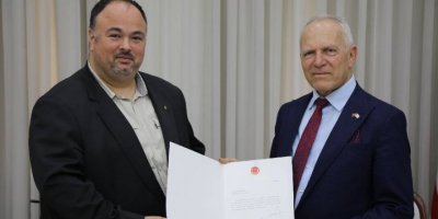 Töre, Tokatlı’ya görevlendirme yazısını takdim etti