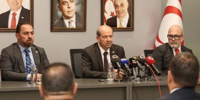 Tatar: Kıbrıs Cumhuriyeti’ne bizleri yama ederek bir anlaşmaya gelmeyeceğimizi aktardık