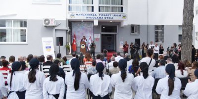 Haydarpaşa Ticaret Lisesi Uygulama Oteli açıldı