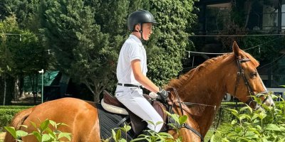 Kıbrıslı Türk sporcu Ada Şerif Sandallı, Ankara bölge binicilik şampiyonasına katıldı