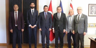 YÖK denetleme kurulu başkan ve heyeti DAÜ’yü ziyaret etti