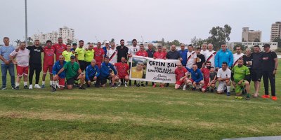 Çetin Şah anı maçı ile anıldı