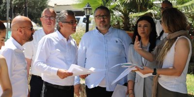 Erhürman, Girne Belediyesi’nin yeni projelerini inceledi