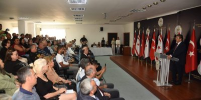 Şehit çocuğu arsalarının tapuları hak sahiplerine verildi