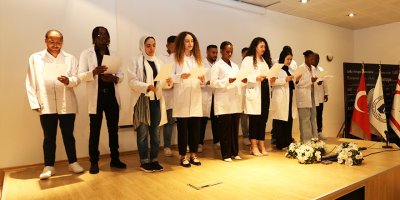 LAÜ Eczacılık Fakültesi mezunları, mesleğe ilk adımı attı