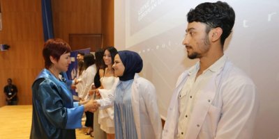 LAÜ Sağlık Bilimleri Fakültesi mezunları için mesleki yemin töreni düzenlendi