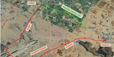 Kırıkkale-Dilekkaya, Dilekkaya-Gaziköy arası 6 gün trafiğe kapalı olacak