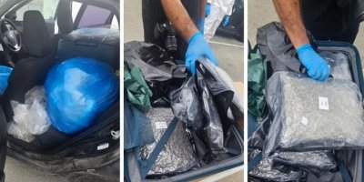 Limasol’da iki bavul dolusu uyuşturucu madde ele geçirildi