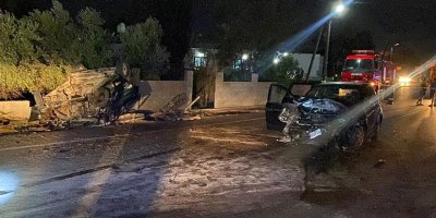 Akdoğan-Vadili anayolunda trafik kazası.. 1 ölü