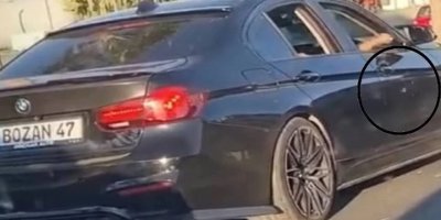 Çekirdek çitleyip yola atan sürücüye 34 bin TL ceza!