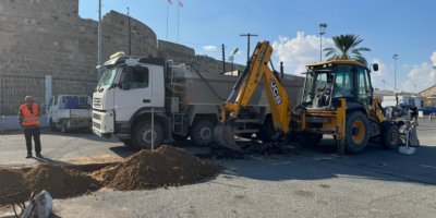 Gazimağusa Limanı’na su temini projesi başladı