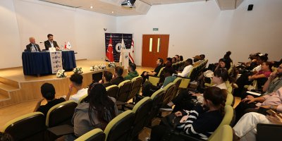 Emekli Diplomat, Eski Başmüzakereci Osman Ertuğ LAÜ’de Diplomasi Sanatı Üzerine Seminer verdi