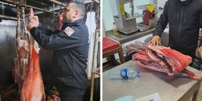 Halk sağlığına uygunsuz 50 kilo mühürlenmemiş et müsadere edildi