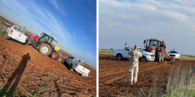Derinya’daki ara bölgede Rum çiftçiler ile UNFICYP mensupları arasında gerginlik!
