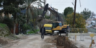 Başpınar’daki Kana ve Kelebek sokaklarında çalışmalar başladı