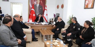 Başbakan Üstel afet bölgesini ziyaret etti