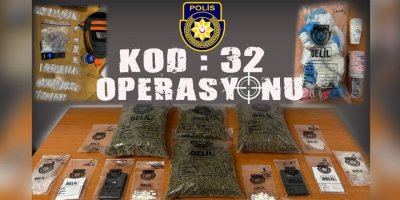 3 kilo Hint keneviri, 100 gram kokain ele geçirildi!