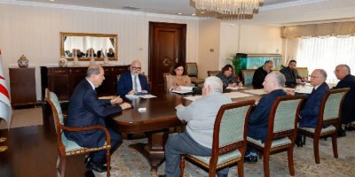 Cumhurbaşkanı Tatar, Cenevre zirvesi sonrası istişare toplantısı düzenledi