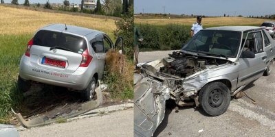 Çayırova’daki trafik kazasında iki kişi yaralandı