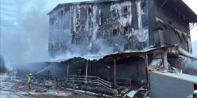 Uludağ’da kapatılan otelde yangın: 2 ölü