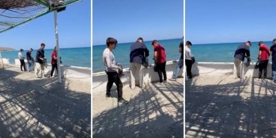 Gençlere ders niteliğinde ceza verildi