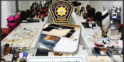 Çalınan eşyalar tespit edildi, teşhis için çağrı yapıldı