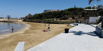 Kervansaray Plajı yaz sezonuna hazır