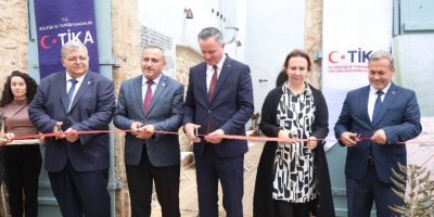 “Evkaf Kafe” Kapalı Maraş’ta açıldı