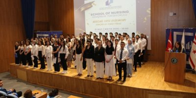 Hemşirelik Yüksekokulu mezunları için Yemin Töreni düzenlendi