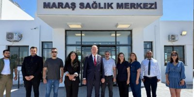 "Dinçyürek: Maraş Sağlık Merkezi hizmete hazır hale geliyor"