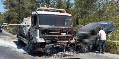 Girne Dağyolu’nda feci kaza!