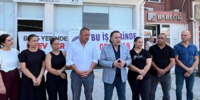 Sosyal Sigortalar Dairesi İskele şubesi tam gün grevde!