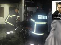 Uykusunda alevlere teslim oldu