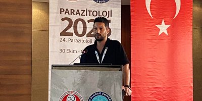 LAÜ Akademisyeni Gürler, 24. Ulusal Parazitoloji Kongresi’ne katılarak LAÜ’yü temsil etti