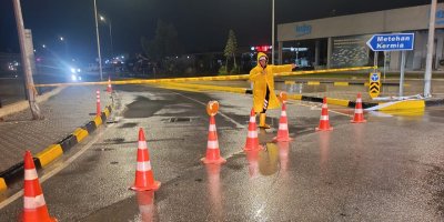Trafik akışına kapalı olan yollar!