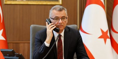 Cumhurbaşkanı Erhürman, Stephen Doughty ile telefonda görüştü