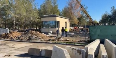 Yüksek Mahkeme inşaatındaki iş kazasında 2 işçi yaralandı