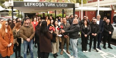 KTOEÖS LTL önünde okul müdürüne açılan soruşturmayı eleştirdi