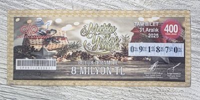 8 milyon TL’lik büyük ikramiye talihlisine teslim edildi