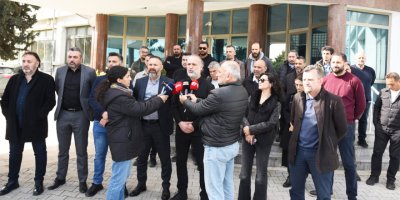 Sendikalar, İçişleri Bakanlığı önünde eylem yaptı