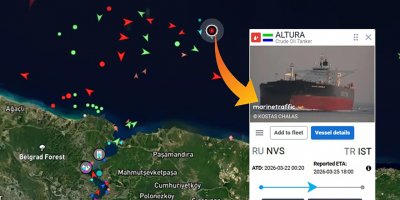 Karadeniz'de bir tanker insansız deniz aracı saldırısına uğradı