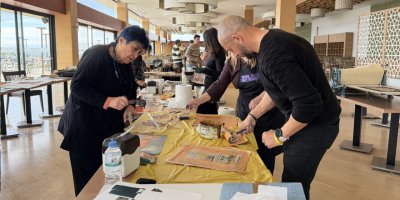 İZ / TRACE – Baskı Çalıştayı’nda hazırlanan eserler yarın sergilenecek