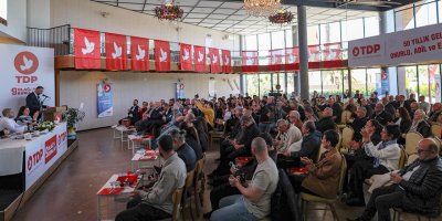 Etkin güç TDP: 9. Olağan Kurultay’da Çeler yeniden genel başkan seçildi