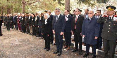 Mustafa Çağatay, 37’nci ölüm yıl dönümünde anıldı